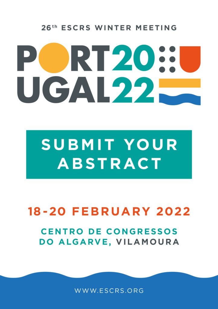 ESCRS Portugal 2022 A5 Abstract Submission ESCRS Winter Meeting 2022